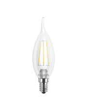 Филаментная лампа Maxus FM-T C37 4Вт 3000K 220В E14 (1-LED-539-01)