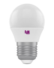 Лампочка LED D45 7Вт PA10L Elm 4000К, E27