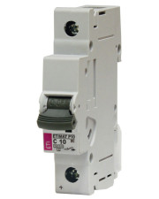 Автоматичний вимикач ETI 250В DC 10А 10кА C