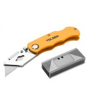 Складной алюминиевый нож-трапеция Tolsen SK5 100x18,5x0,4мм