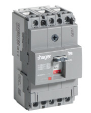 Автоматичний вимикач Hager x160, In=40А, 3п, 18kA