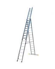 Выдвижная лестница-стремянка Elkop VHR Р 3х16