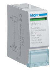 Вставной модуль для разрядника Hager SPN018