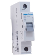 Автоматический выключатель  MB110A (1р,В,10А) Hager 