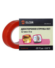 Двостороння стрічка Elcor 40206768 TRPET1205 12мм (5м)