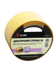 Двостороння стрічка Elcor 40206774 TEFB5003 на тканинній основі 50мм (3м)