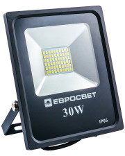 Прожектор LED EV-30-01 30Вт pro 6400К Евросвет