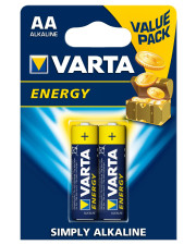 Батарейка щелочная Varta Energy AA (блистер 2шт)