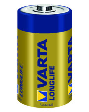 Батарейка лужна Varta Longlife D (вакуум 6шт)