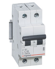 Автоматичний вимикач RX³ 4,5кА 63А 2п C, Legrand