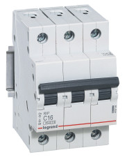 Автоматический выключатель RX³ 4,5кА 63А 3п C, Legrand