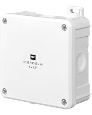 Коробка розподільна Elektro-Plast 2К (0290-00) 98х98х46 IP55/65 біла