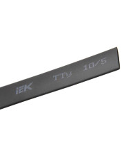Черная термоусадочная трубка IEK UDRS-D10-100-K02 ТТУ 10/5 (100м/рол)