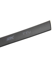 Черная термоусадочная трубка IEK UDRS-D12-100-K02 ТТУ 12/6 (100м/рол)