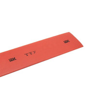 Красная термоусадочная трубка IEK UDRS-D14-100-K04 ТТУ 14/7 (100м/рол)
