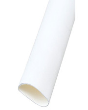 Белая термоусадочная трубка IEK UDRS-D12-100-K01 ТТУ 12/6 (100м/рол)