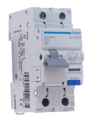 Диференціальний вимикач Hager AD990J 40 А 1+N
