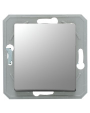 Выключатель кнопочный 250V/16A серебро SE11ES-B, ТЕМ