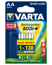Аккумуляторные батарейки Varta ACCU AA 2100mAh (блистер 2шт)