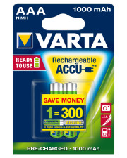 Акумуляторні батареї Varta ACCU AAA 1000mAh (блістер 2шт)