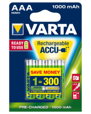 Акумуляторні батареї Varta ACCU AAA 1000mAh (блістер 4шт)