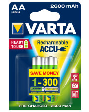 Аккумуляторные батарейки Varta ACCU AA 2600mAh (блистер 2шт)