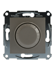 Светорегулятор поворотный без рамки бронза Asfora, EPH6400169