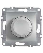 Светорегулятор поворотный без рамки 315 Вт алюминий Asfora, EPH6600161
