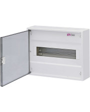 Наружный электрощиток ETI 001100120 ACTH 12 PT 1x12 с прозрачной дверцей