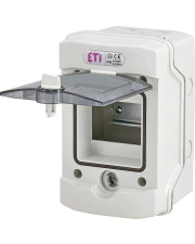 Пластиковий щит зовнішнього виконання ETI 001101170 ECH-4Gu (4 М IP65)