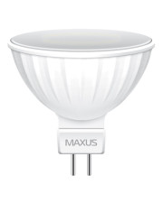 Светодиодная лампа Maxus MR16 GU5.3 5Вт 3000K 220В (1-LED-513)