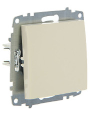 Одноклавішний вимикач ABB Cosmo 619-010300-200 (бежевий)