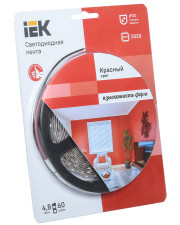 Світлодіодна стрічка IEK eco LSR-3528R60-4.8-IP20-12V 5м