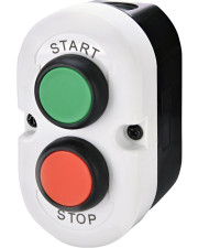 Двухмодульный кнопочный пост ETI 004771442 ESE2-V4 («START/STOP» зеленый/красный)