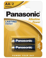 Батарейка Panasonic Alkaline Power AA BLI 2 LR6REB/2BP (2 шт)