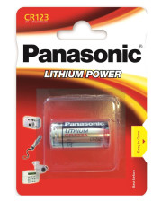 Батарейка Panasonic CR 123 BLI 1 Lithium CR-123AL/1BP (1 шт)