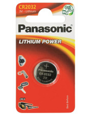 Батарейка Panasonic CR 2032 BLI 1 Lithium CR-2032EL/1B (1 шт)