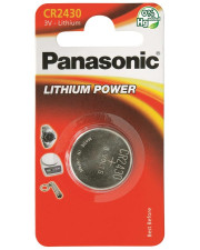 Батарейка Panasonic CR 2430 BLI 1 Lithium CR-2430EL/1B (1 шт)