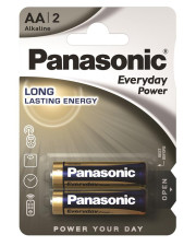 Батарейка Panasonic Everyday Power AA BLI 2 Alkaline LR6REE/2BR (2 шт)