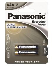 Батарейка Panasonic Everyday Power AAA BLI 2 Alkaline LR03REE/2BR (2 шт)