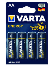 Батарейка щелочная Varta Energy AA (блистер 4шт)