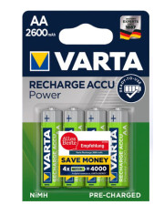 Аккумуляторные батарейки Varta ACCU AA 2600mAh (блистер 4шт)