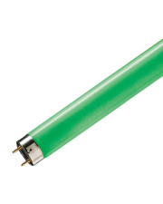 Лампа дневного света Т8 TL-D 18Вт/17 зеленый свет Philips G13