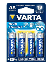 Батарейка Varta HIGH Energy AA (блистер 4шт)