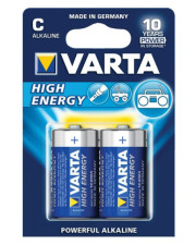 Батарейка лужна Varta HIGH Energy C (блістер 2шт)