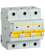 Автоматичний вимикач IEK ВА47-150 3Р 63А 15кА C