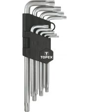 Набір шестигранних ключів Torx TOPEX 35D961 T10-T50 (9шт)