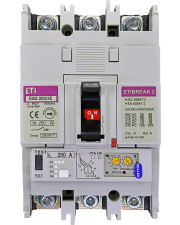 Автоматичний вимикач ETI 004671303 EB2 250/3E 160А 3р (70кА)
