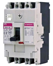 Автоматический выключатель ETI 004671899 EB2S 160/3SA 25A (25kA (0.63-1)In/фиксированная 3P