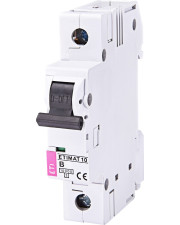 Автоматичний вимикач ETI 002121712 ETIMAT 10 1p B 6А (10 kA)